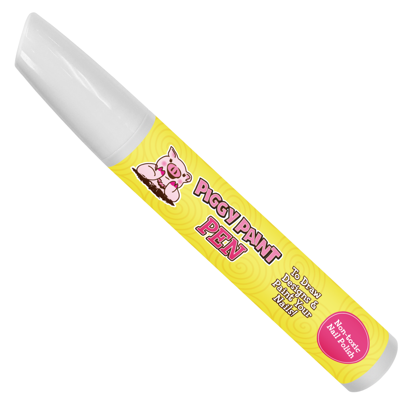 Piggy Paint - Yippee Yellow Piggy Paint Pen - Kids Non-toxic Nail Polish