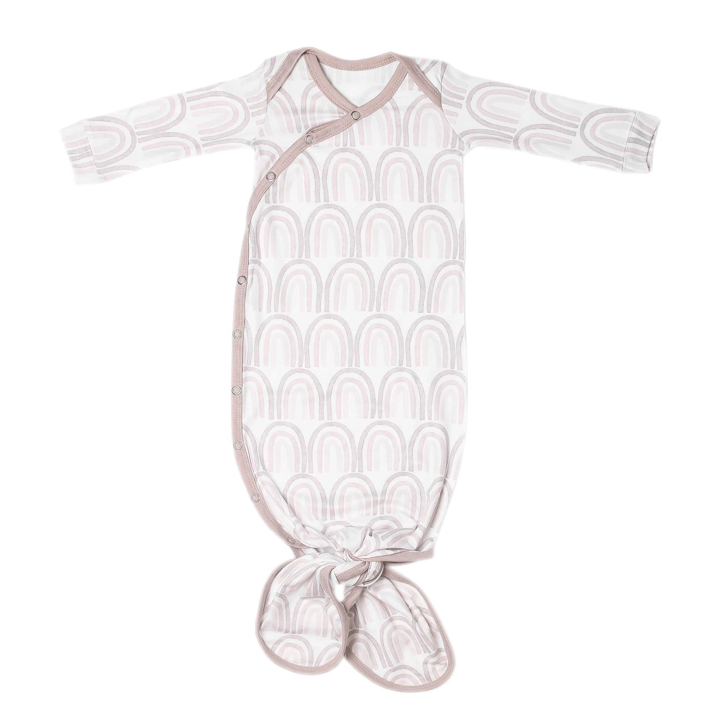 Copper Pearl | Newborn Knotted Gown - Bliss