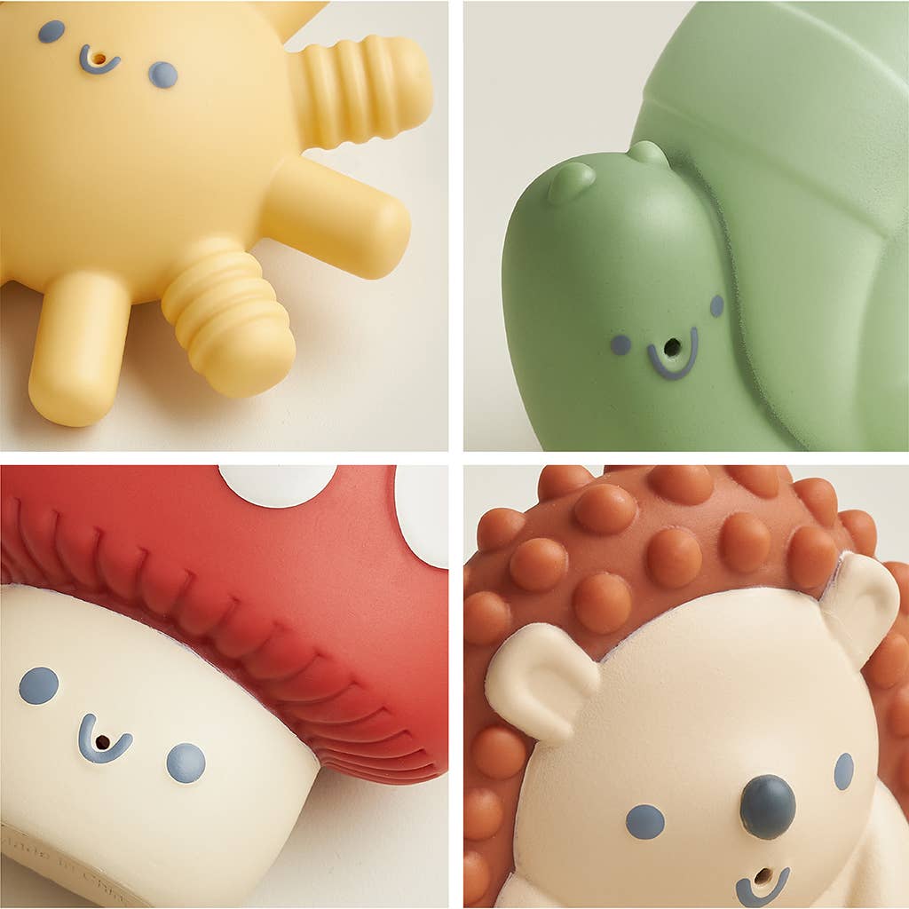 Itzy Ritzy | Itzy Squirt™ 4-pack of Soft Bath Toys