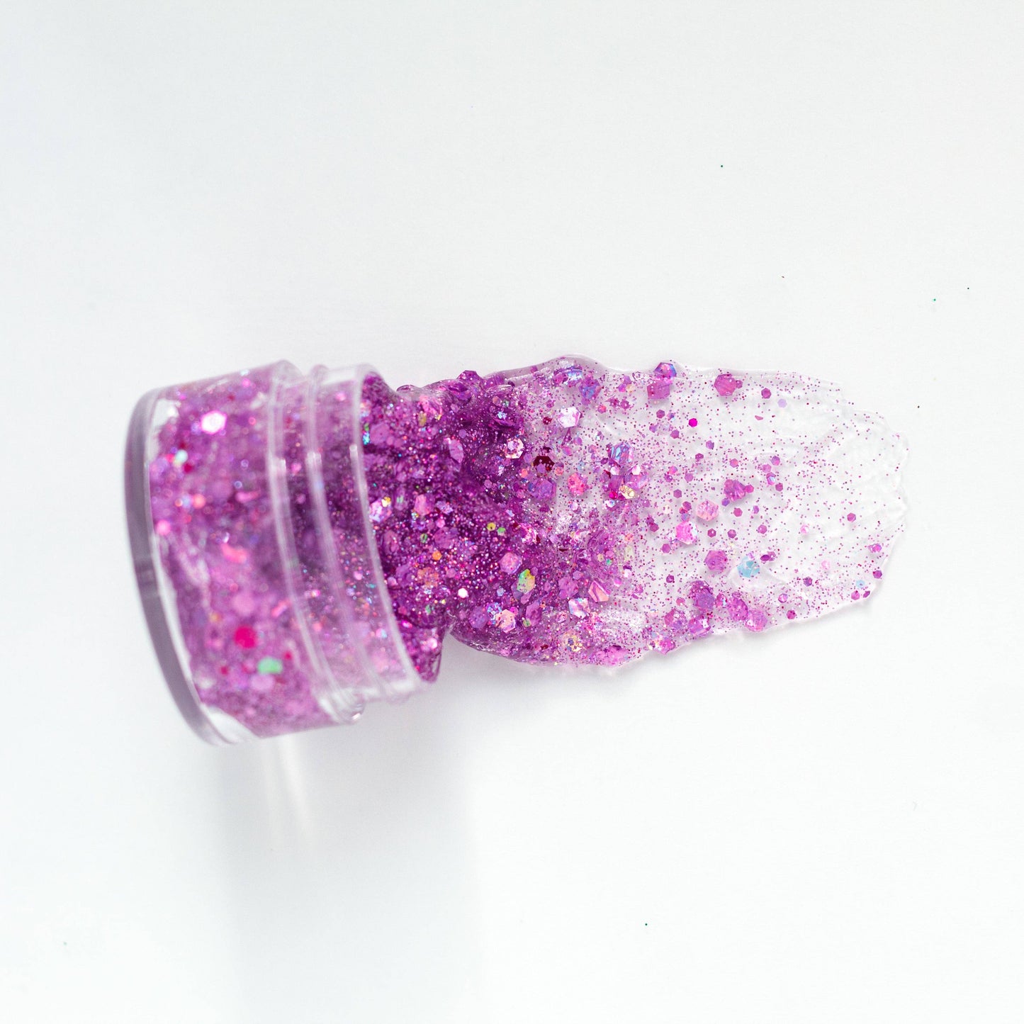 Purple Hair Glitter