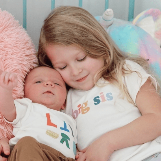 organic cotton tee | big sis original