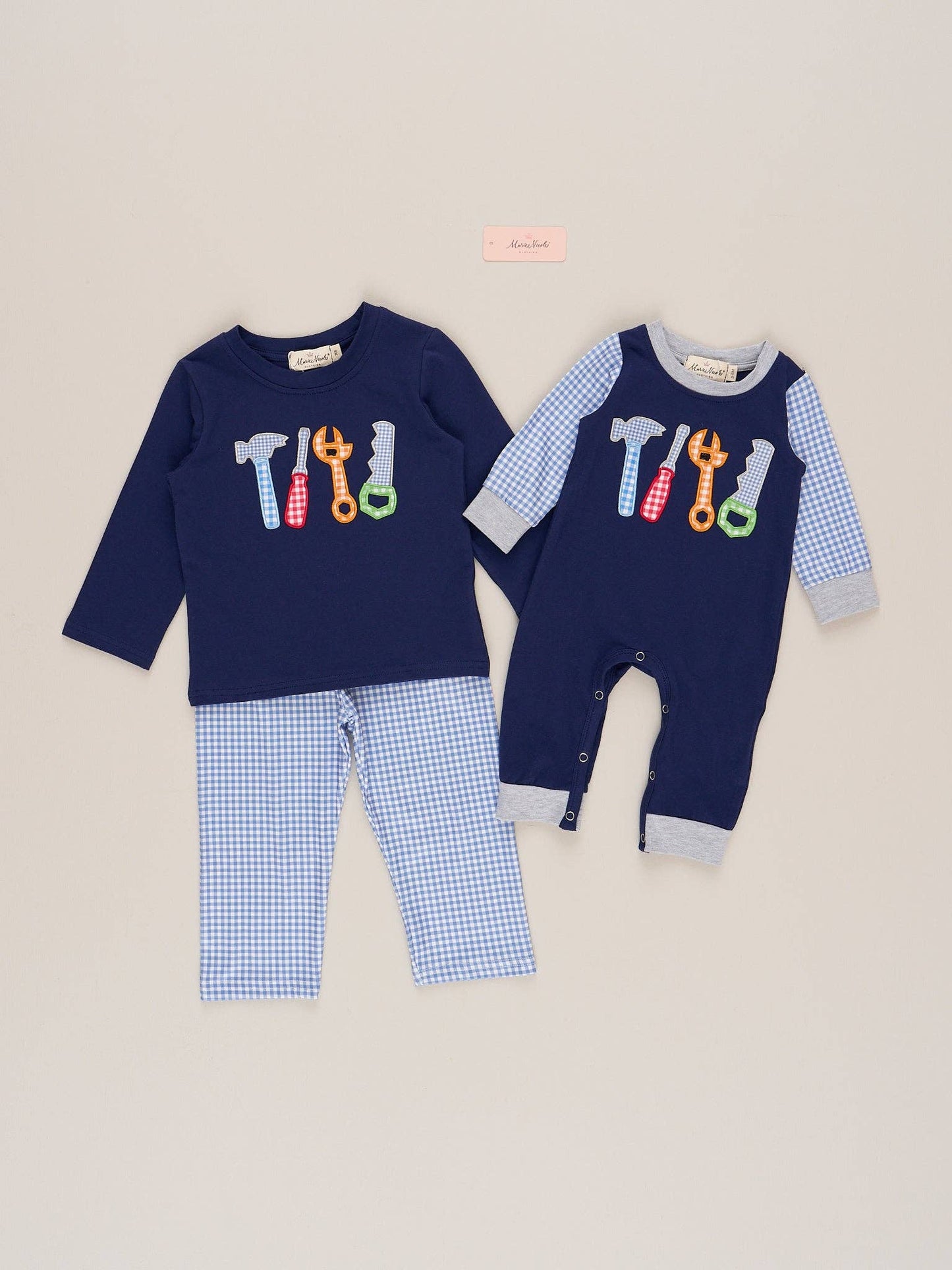 Handy Helper Embroidered Tool Outfit