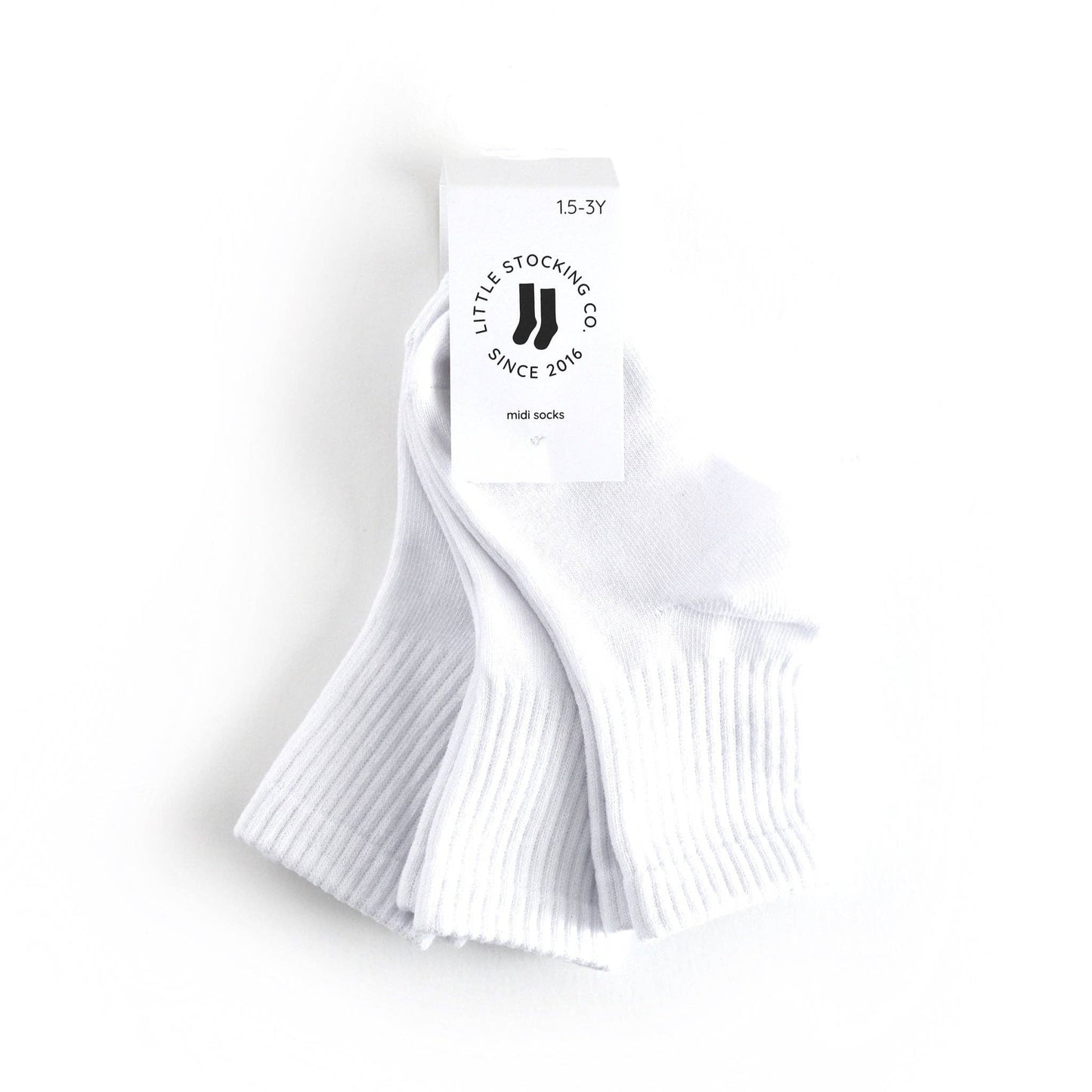 Crew Socks 3-Pack - White