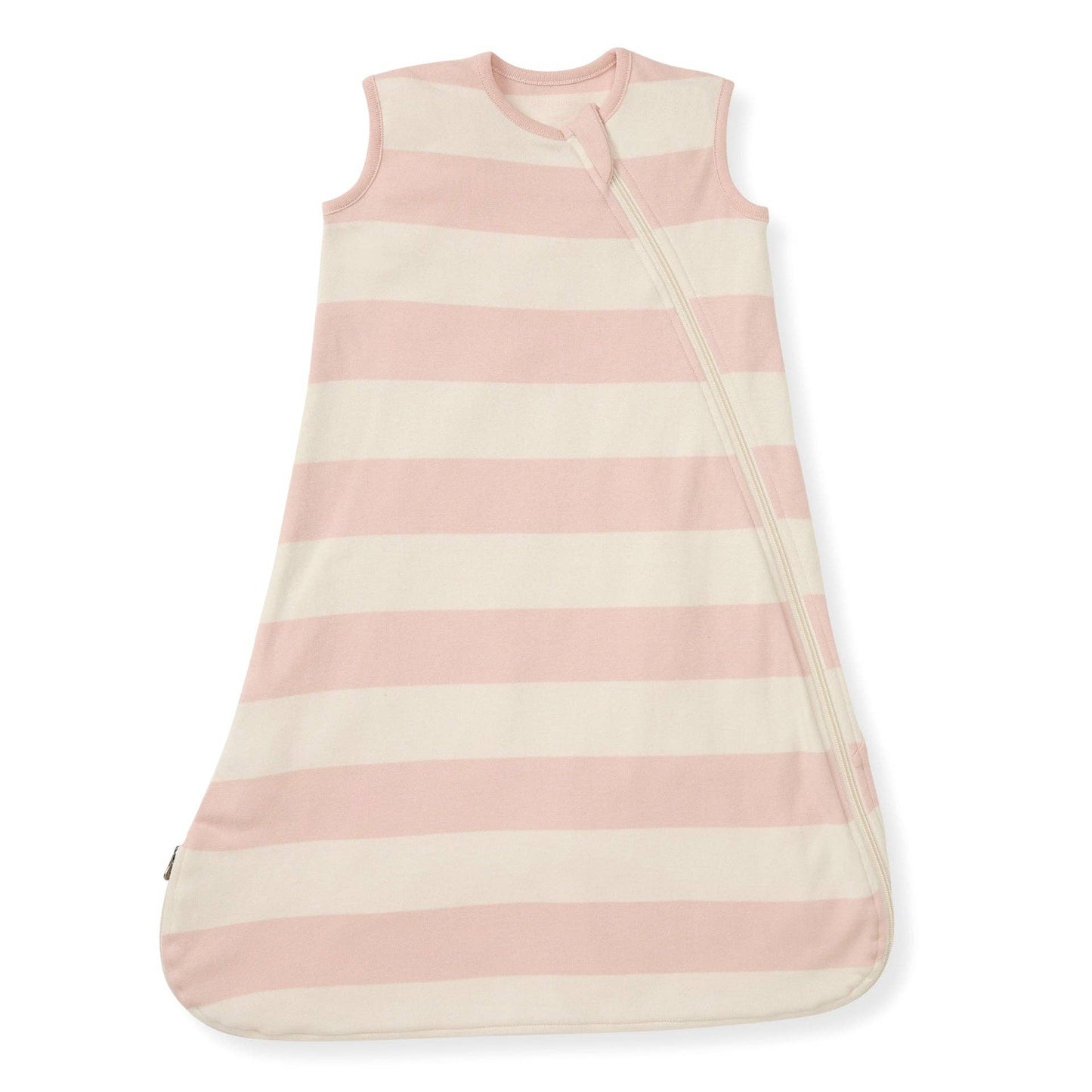 Burt's Bees Baby - Rugby Stripe Organic Lightweight Beekeeper™ Wearable Baby Blanket - Pink Sand