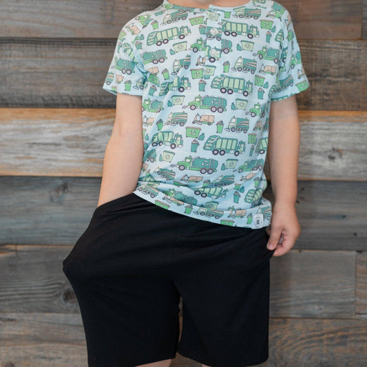 Sweet Bamboo - True Black Classic Shorts