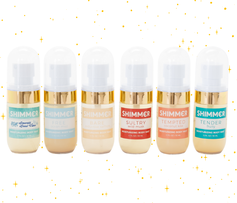 Tender (fruity) SHIMMER Body Mist