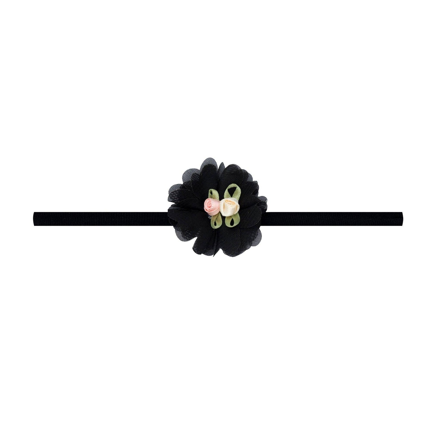 Baby Bling Bows - Flower Skinny headband