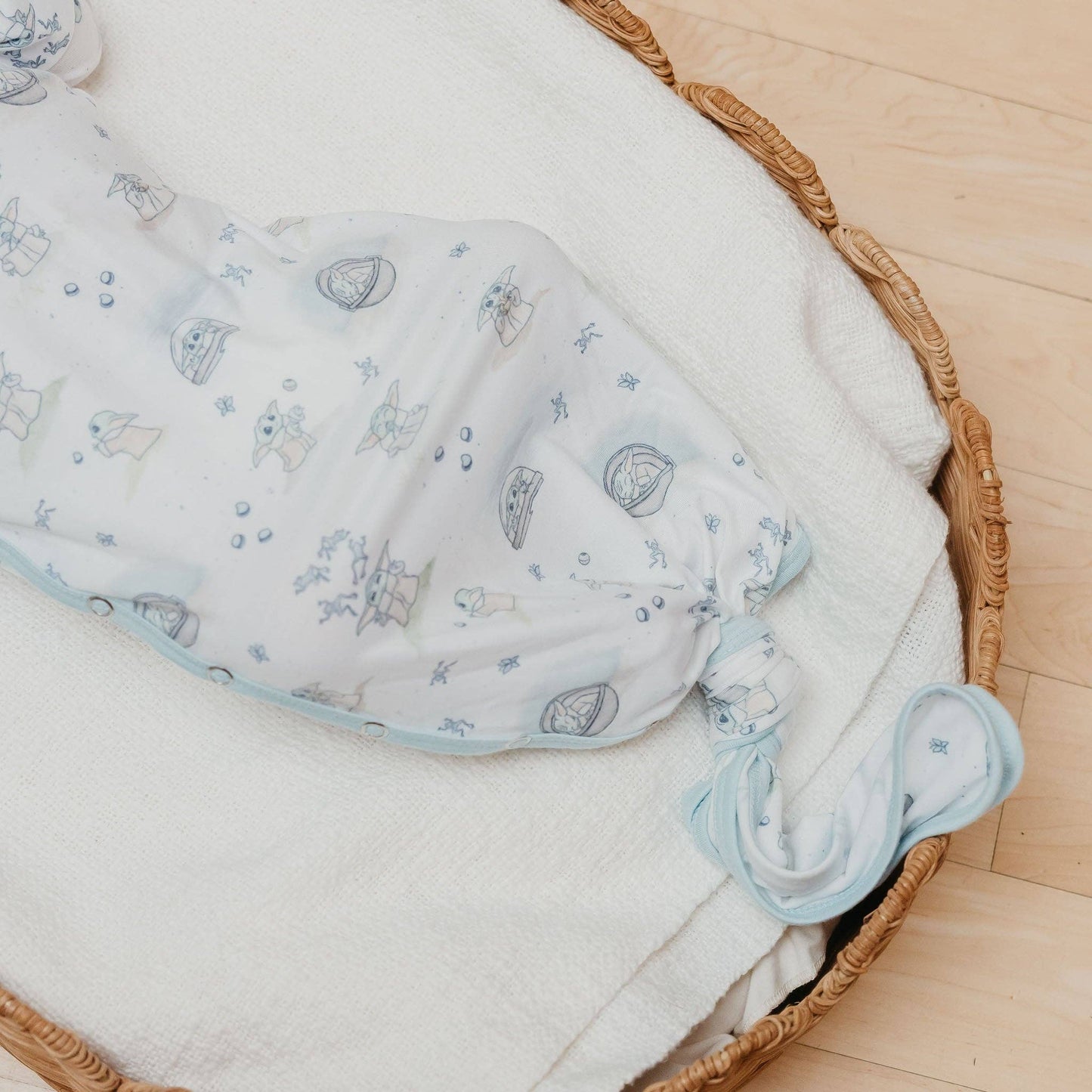 Copper Pearl | Newborn Knotted Gown - Star Wars Grogu