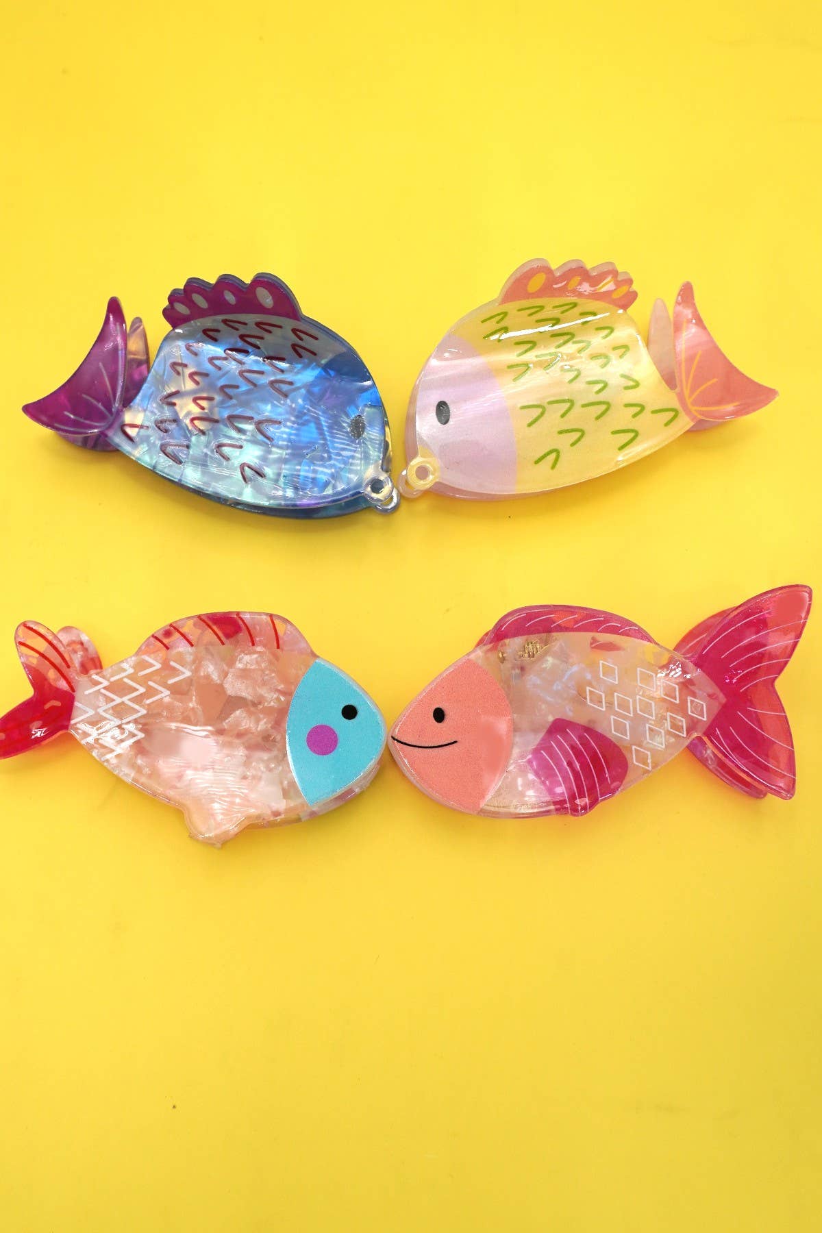 Reel Cute Fish Claw Clips