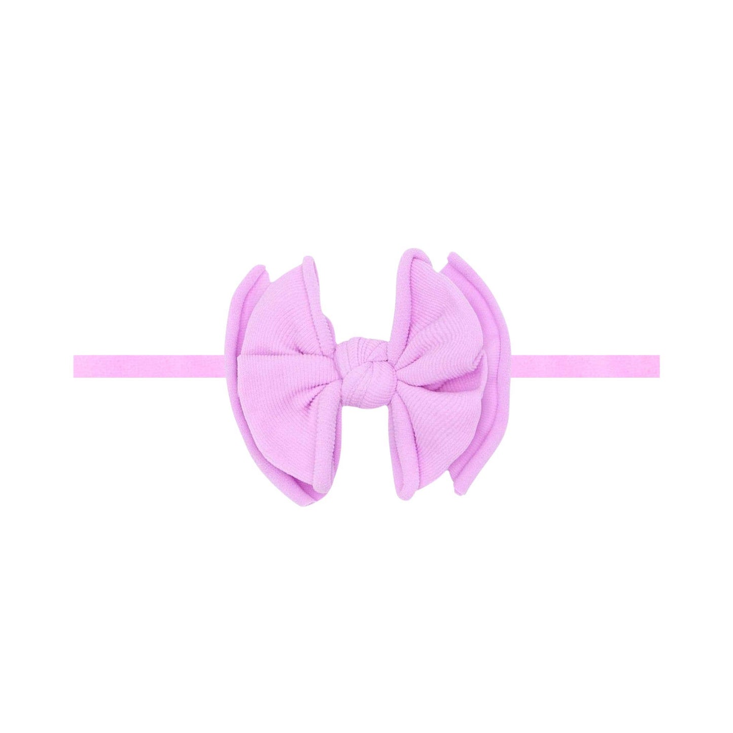 Baby Bling Bows - Baby Bling® Baby FAB® Skinny soft nylon bow headband