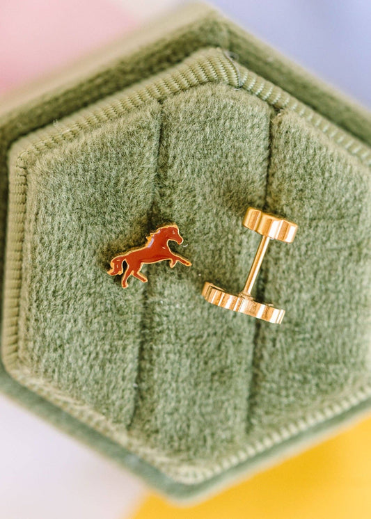 Pierced Co | Horse Stud Earrings