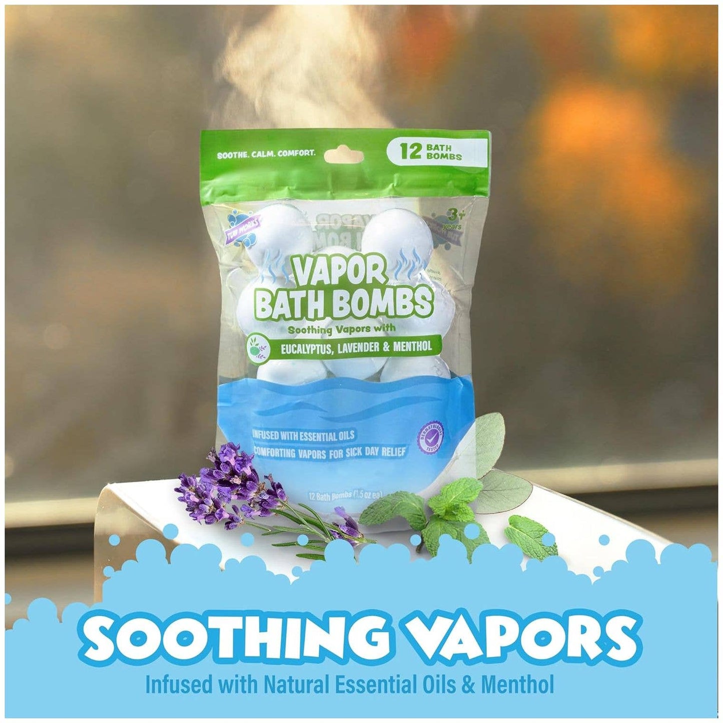 Tub Works® Aromatherapy Vapor Bath Bombs