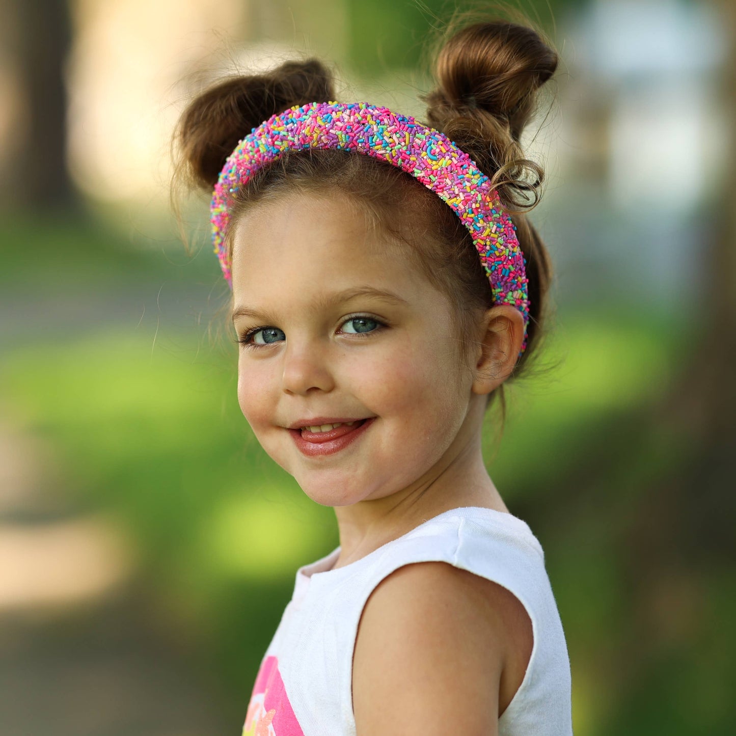 Rainbow Confetti Sprinkles Headband