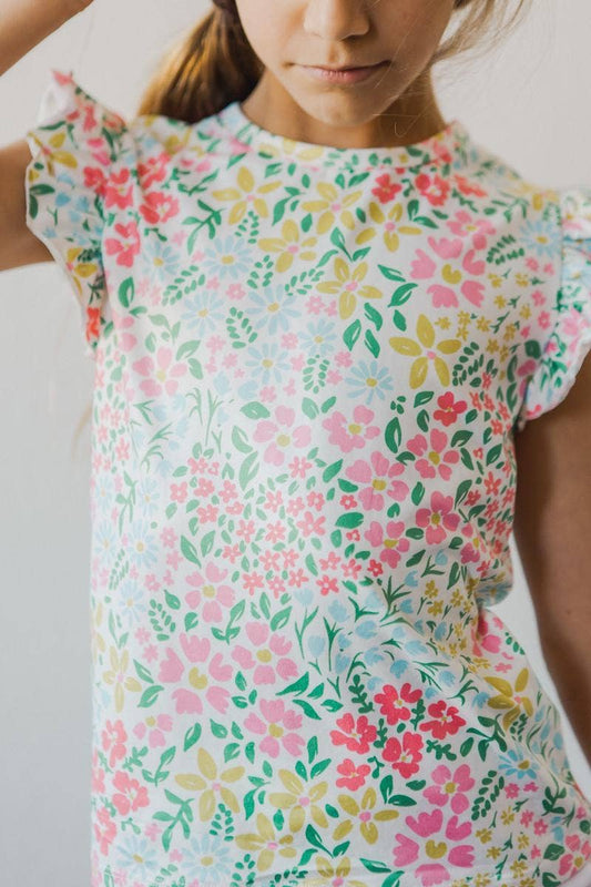 Daffodils Ruffle Tee