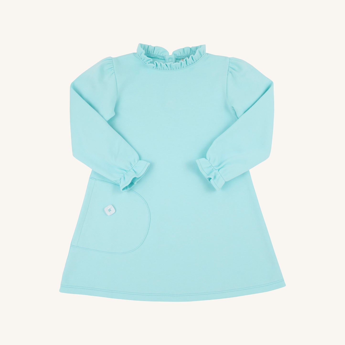 TBBC | Long Sleeve Lizzie's Luxe Leisure Dress - Edisto Egg Blue