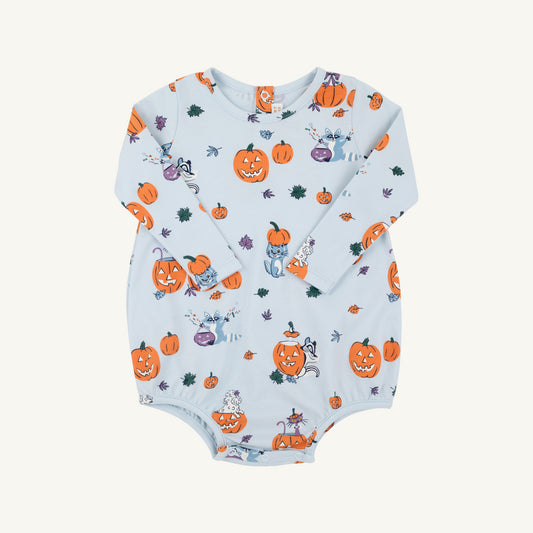 TBBC | Long Sleeve Patton Play Bubble - Candy and Critters (Buckhead Blue)