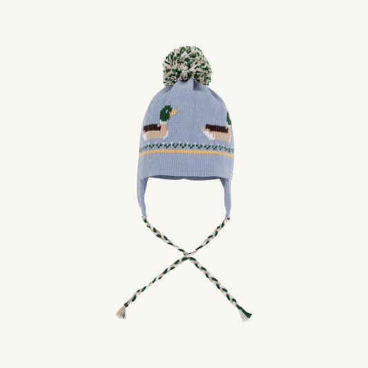 TBBC | Parrish Pom Pom Hat - Sarasota Sky with Ducks