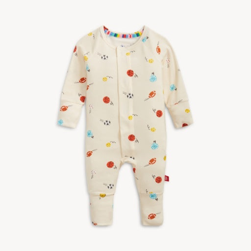 Magnetic Me | Modal Convertible Coverall - Little Baller