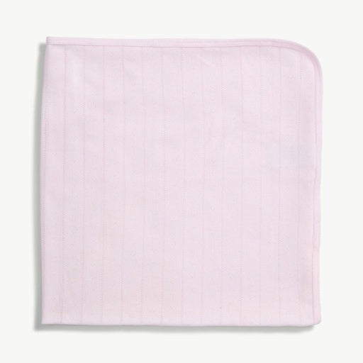 Magnetic Me | Pointelle Baby Blanket - Pink Loves Lines