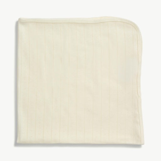 Magnetic Me | Pointelle Baby Blanket - Tofu Loves Lines