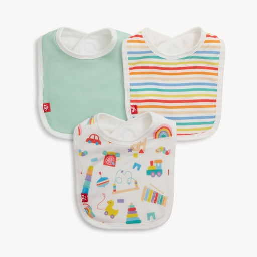 Magnetic Me | Modal Magnetic Bib 3-Pack - Play All Day