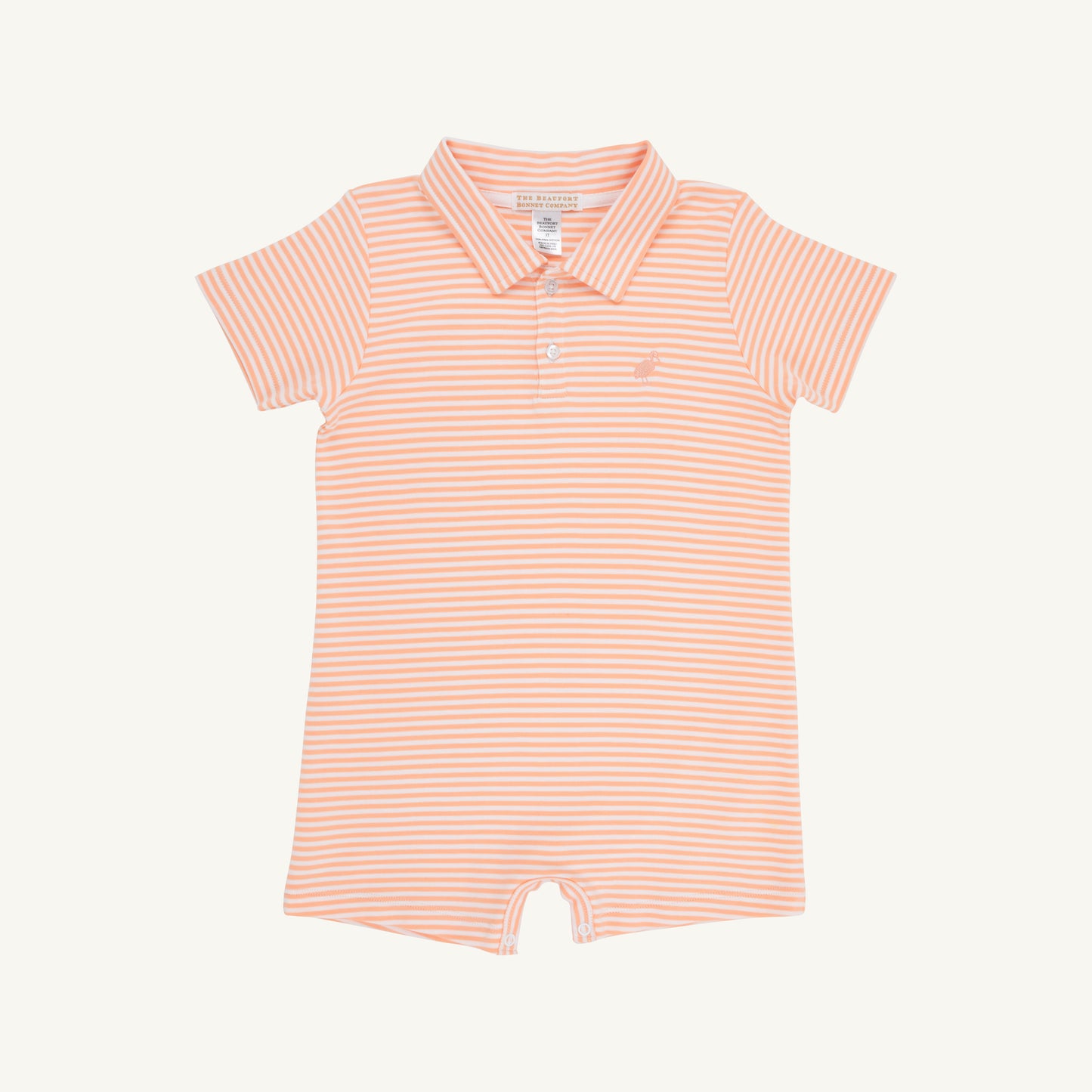 TBBC | Sir Proper's Romper - Seashore Sherbet Stripe/Multicolor
