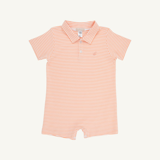 TBBC | Sir Proper's Romper - Seashore Sherbet Stripe/Multicolor