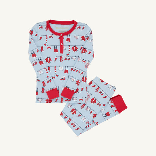 TBBC | Sutton's Sweet Dream Set - Santa's Laundry Line with Richmond Red
