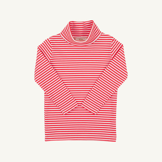 TBBC | Tatum's Turtleneck & Onesie - Richmond Red Stripe