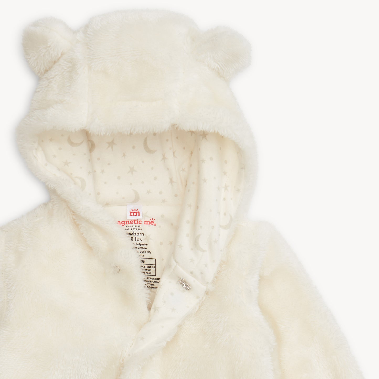 Magnetic Me | Cloud Minky Bear Footie