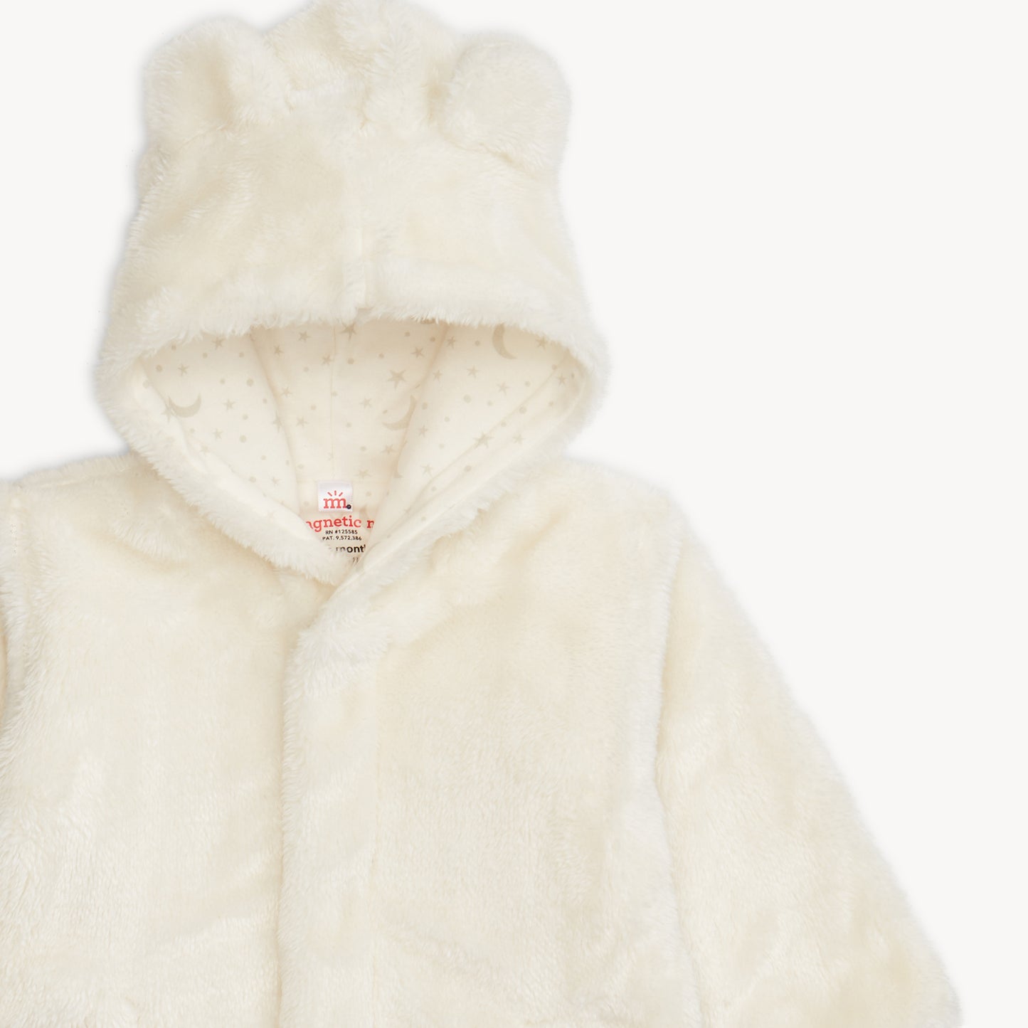 Magnetic Me | Cloud Minky Bear Jacket